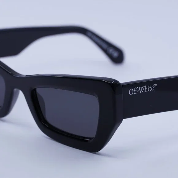 ?️New Off-White OERI137 AURORA 1007 Sunglasses - Black 